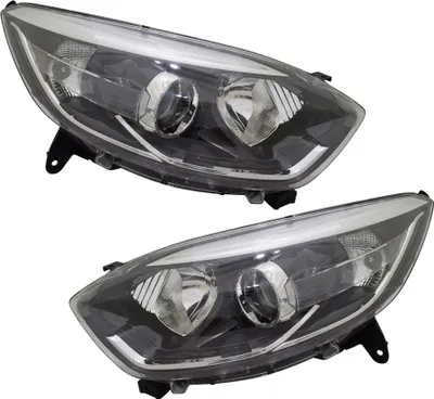 Produktbild von TYC Scheinwerfer Set für Renault Captur 2013-2017 J87 H1 H1 Chrom mit Motor