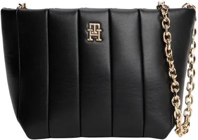 Produktbild von TOMMY HILFIGER Damen TH GRACE MINI CROSSOVER AW0AW17690 Crossover, Schwarz (Blac