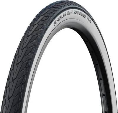 Produktbild von Schwalbe Road Cruiser -rengas, musta/valkoinen, 47-622 (28 x 1.75")