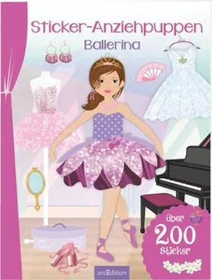Produktbild von Sticker-Anziehpuppen Ballerina