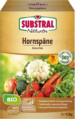 Immagine prodotto di Substral Naturen trucioli di corno, confezione da 1,5 kg