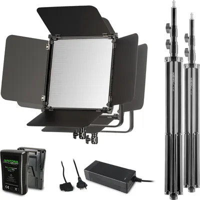 Produktbild von Walimex pro LED Niova 100-F Pro 100W Bi Color Set4 (1023219)