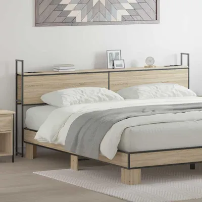 Produktbild von Stauraum-Kopfteil Sonoma Eiche 200 cm Holzwerkstoff