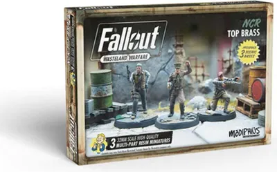 Obrázek produktu pro Fallout NCR Top Brass - hra s miniaturami - ENG edice