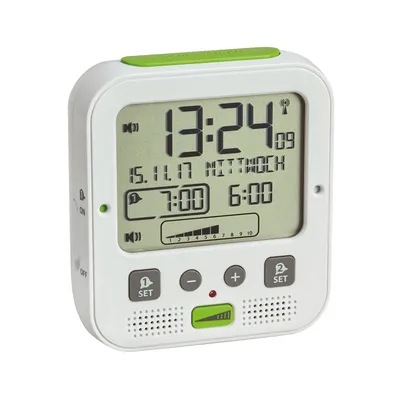 Immagine prodotto di TFA® digitaler Funkwecker 60.2538.02 weiß