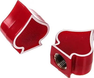 Produktbild von Set: 2x Ventilkappe Pik, Rot