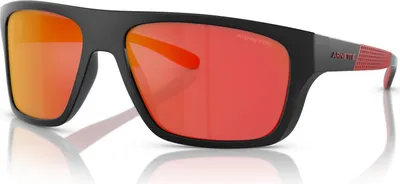 Immagine prodotto di Arnette HIJIKI AN 4330 BLACK/RED MIRROR DARK GREY YELLOW 63/17/125 Occhiali da sole da uomo Occhiali da sole da uomo