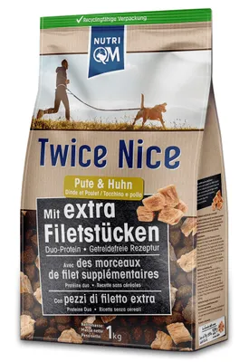 Produktbild von NutriQM Twice Nice Pute & Huhn 4 kg