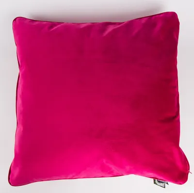 Produktbild von SCHÖNER LEBEN. Samtkissen pink 70x70cm