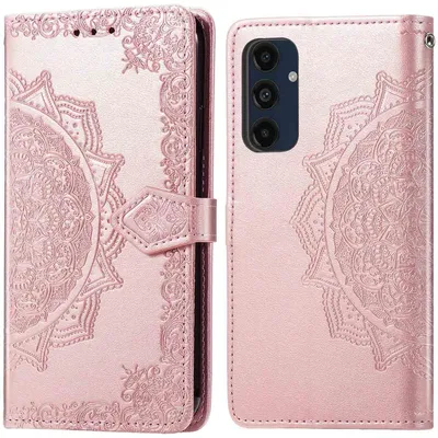 Immagine prodotto di Custodia a libro imoshion Mandala per Samsung Galaxy A16 - Oro rosa