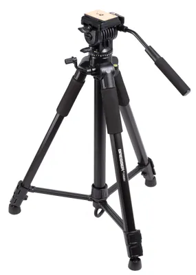 Immagine prodotto di Bresser - F002036 - Treppiede per videocamera TR-688V con testa panoramica a 2 vie - Altezza 170 cm