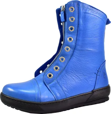 Produktbild von Andrea Conti Damen Stiefelette Boot sportlich Reißverschluss vorne 0066005, Größe:37 EU, Farbe:Mehrfarbig