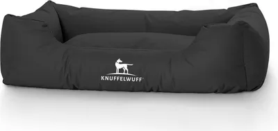 Produktbild von Knuffelwuff Hundebett Finlay aus Nylongewebe XL 105 x 75cm Schwarz