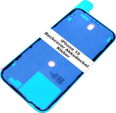 Produktbild von 2x iPhone 15 Backcover Akkudeckel Kleber Klebestreifen Glue