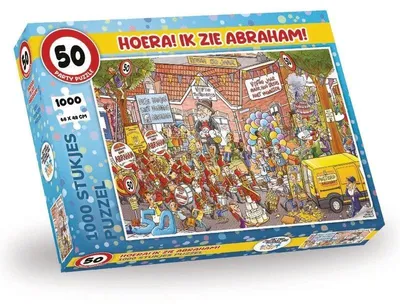Productafbeelding van Puzzel Hoera! Ik Zie Abraham! 1000 st Plenty Gifts