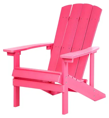 Produktbild von Gartenstuhl im Muskoka-Stil in Rosa mit breiten Armlehnen