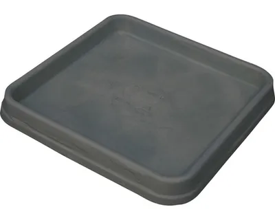 Produktbild von Blumentopf Untersetzer geli Bianca Kunststoff 36 x 36 x 4 cm anthrazit