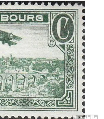 Produktbild von Briefmarken Luxemburg 1933 Mi 250-251 (kompl.Ausg.) postfrisch Flugpost