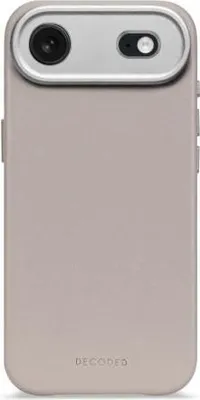Productafbeelding van Etui Decoded, leren achterkant, MagSafe-compatibel, voor iPhone Air - Beige