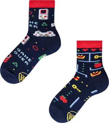 Produktbild von Many Mornings Socken Game Over Kids Größe 27-30