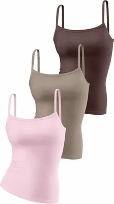 Produktbild von H.I.S. Spaghettitop rosa, taupe, braun Größe 44/46