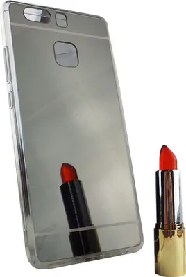 Produktbild von Huawei P9 Handy Hülle Spiegel Mirror Soft-Case Schutz-Cover Schwarz