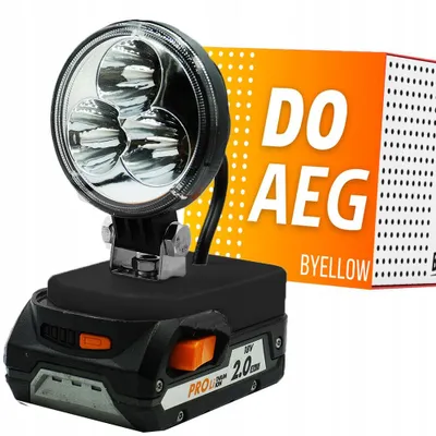 Obrázek produktu pro AEG Pracovní LED lampa 18V 800lm 3x3W