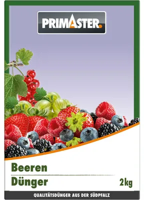 Produktbild von Beerendünger 2 kg für Beeren und Obstpflanzen NPK 3-1-1,5 Anwendungszeitraum März-September