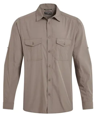 Produktbild von Craghoppers Outdoorhemd Kiwi II NosiDefence Herren , Größe:XXXXL, Farbe:Pebble