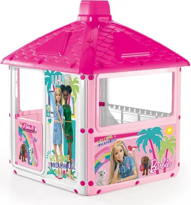 Zdjęcie produktu dla Barbie City Speelhuis 132x104x104 cm Roze/Wit