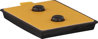 Produktbild von FEBI BILSTEIN Lagerbuchse Blattfeder 105794 für MAN F 2000 107mm Gummi 0,223kg