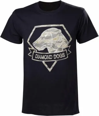 Produktbild von Metal Gear Solid V - Diamond Dogs Camo Logo T-shirt