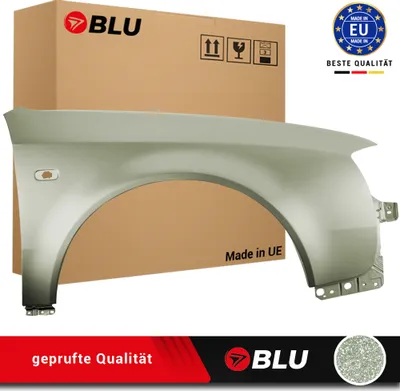 Image de BLU Aile Compatible avec Audi A6 C5 LY7Q Droite Silber AtlasGrau | 1997-2001 | Avant | Peint| Prêt à Monter | Acier