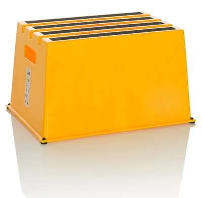 Produktbild von hjh OFFICE Tritthocker TIO-E1 Kunststoff Tritt Hocker, Elefantenfuß, Trittstufe bis 150 kg belastbar, Höhe 31.0 cm
