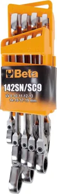 Obrázek produktu pro Beta Tools 9dílný ráčnový klíč 142SN/SC9 ocel 001420259