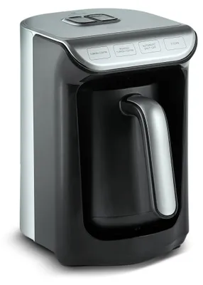 Produktbild von Karaca Hatır Köz, Türkische Kaffeemaschine, Gemahlener Kaffee, 535 W, Anthrazit, Schwarz