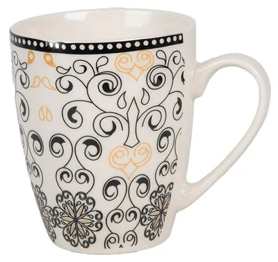 Immagine prodotto di Tazza Clayre & Eef 300 ml in Vetroceramica bianca e nera