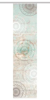 Produktbild von HOME in green | MANDOSA Schiebegardine aus Polyester (recycelt) - 245x60 cm