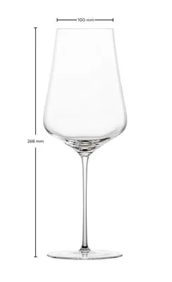 Image de ZWIESEL Verre à vin rouge Bordeaux hybride 2 pièces 9090 DUO 130 (KT2) "ZG" 123470