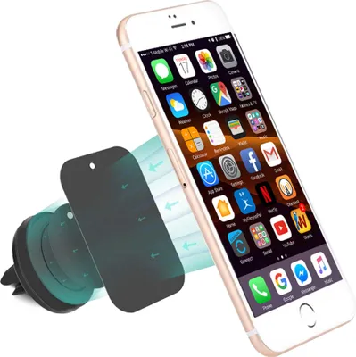 Produktbild von MMOBIEL Universal magnetisch Smartphone Handy Halterung Kfz / Auto Halter Lüftungsgitter