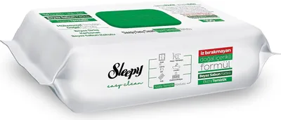 Produktbild von Sleepy Easy Clean Oberflächenreinigungstuch Putztücher 1 Pack 100 Blatt Weisser Seifenzusatz