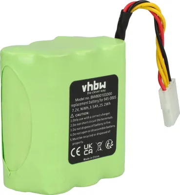 Produktbild von vhbw Akku kompatibel mit Vorwerk VX100 Saugroboter (3500 mAh, 7,2 V, NiMH)