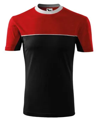 Image de Malfini - T-shirt « Colormix » pour homme PP12426 (XXL) (noir/rouge)