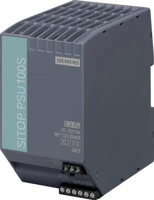 Produktbild von Siemens SITOP PSU100S/1AC/DC12V/14A, Drinnen, Mehrfarbig, CE, RoHS, REACH, 70 mm, 125 mm, 700 g