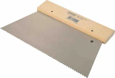 Produktbild von Bona Zahnspachtel 180x150 mm 1500G (B16) Kleberspachtel Spachtel Rippenspachtel
