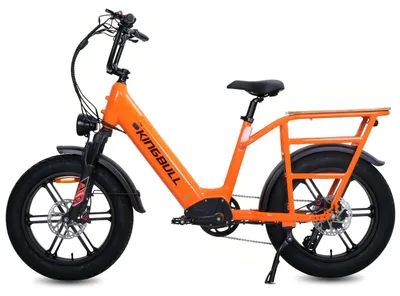 Produktbild von E-Bike Fatbike 48V 15Ah Akku 100km Reichweite 20x4.0 Zoll Orange
