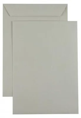 Produktbild von Kaenguruh C5 Versandtasche, recycling grau 80g nassklebend