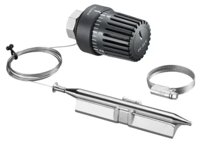 Produktbild von Oventrop OV Temperaturregler m Anlegefühler+Wärmeleitsockel 30-60 Gr.
