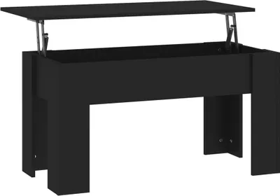Obrázek produktu pro vidaXL Konferenční stolek černý 101x49x52 cm Materiál dřevo