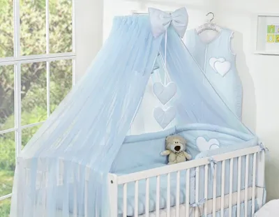 Produktbild von 5-teiliges Babykissen- und Bettwäscheset - Betttextilien - Hautfreundlich und bequem für Ihr Kind